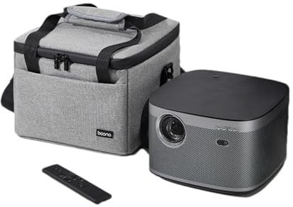 Baomaeyea Aufbewahrungstasche, kompatibel mit Xgim Horizon & Xgim Horizon Pro, XGIM H2 & XGIM H3S Projektor-Reisebox, Aufbewahrungstasche (graue Tasche)