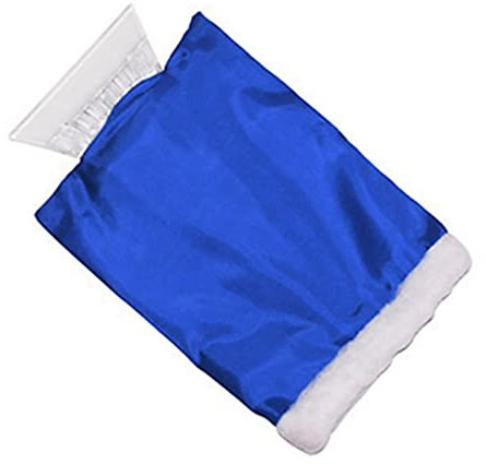 Warmer Fleece-Handschuh für die Windschutzscheibe, Eiskratzer, Enteiserung, Frostentferner