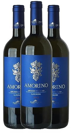 Castorani Amorino Pecorino Abruzzo 75 cl (Schachtel mit 3 Flaschen von 75 cl)