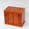 SPeesy Schmuckschatulle/Schmucktruhe, groß, Holz-Schmuckschatulle/Schmucktruhe, Möbel, Ring, Halskette, Geschenk, Geschenk mit Schloss für Frauen und Mädchen, B
