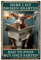 CREATCABIN Panneau Bétail Métal Toilettes,Décoration Vintage Rétro Étain,Plaque Murale Peinture Fer,pour Salle Bain,20x30cm-Ici,Je suis Assis,Le Cœur Brisé,J'Ai Dû Faire Caca mais Seulement Pété