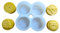 Silikonform für Teelichter, für 4 Teelichter (Bienen-Motiv)