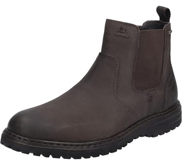 Josef Seibel Herren Chelsea Boots Erroll 51,Weite G (Normal),Wechselfußbett,wasserdicht