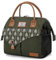 Lekesky Kühltasche Damen Lunchtasche Isolierte für Frauen Auslaufsichere Weit Geöffnete Lunchbox, 11L, Grün