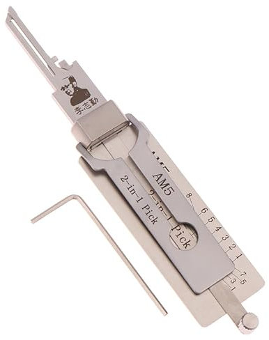 Rufevee 1. Dual-Funktion Lock Key Precision Hook & Pick Set; O-Ring Reparatur Werkzeuge für Auto & Engineering Wartung AM5