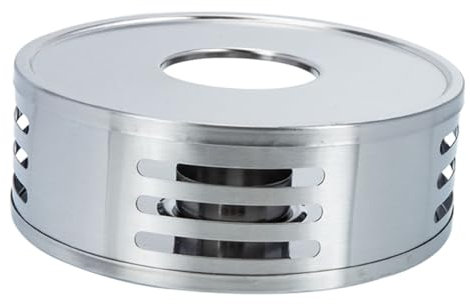 Cabilock Tea Warmer Electric Teapot Heater Hollow Style Stainless Steel Heating Device for Home for Tea and Coffee Lovers