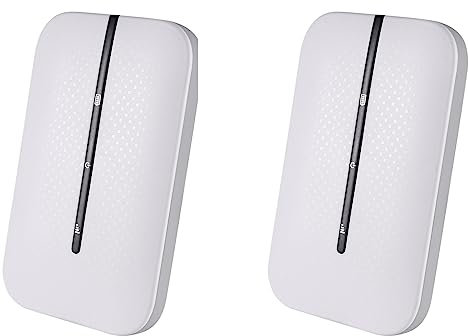 Kznifmk 2 x Router WiFi MiFi 4G Modem WiFi 150Mbps Auto Mobile WiFi Hotspot MiFi Slot per Scheda SIM