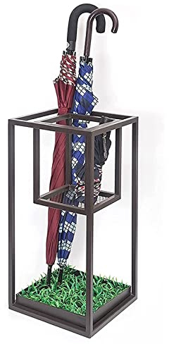 QHLMLL Umbrella Holder Indoor Umbrella Stand Creative Umbrella Rack With Artificial Grass Umbrella Stand With Leaky Net And Removable Drip Tray For Walk Sticks Umbrella Rack Hol