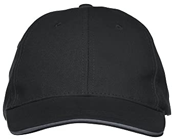 CliQue Herren Baseballmützen Gr. Einheitsgröße, Schwarz (Black)
