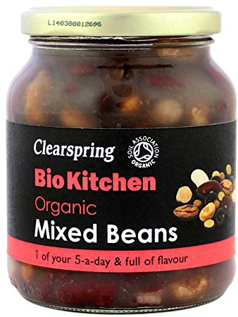 Clearspring Bio Kitchen Organic Mixed Beans, 350 g