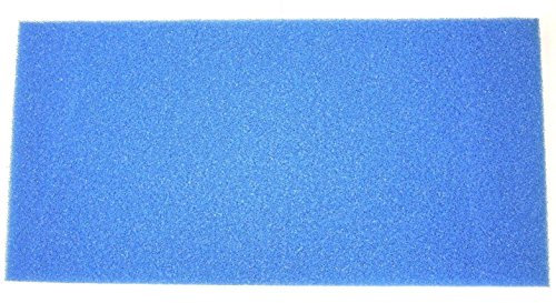 Wohnkult Filtermatte Filterschwamm 100 x 50 x 5 cm Fein PPI 30 Teich Filter Aquarium Koi Filterung
