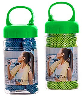 Muxel 2 Cool Down Towel Handtuch Kühltuch gegen Schweiß Sporthandtuch Fitnesshandtuch
