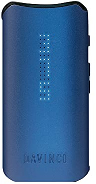 DaVinci IQC Dual Use Vaporizer- Portable Vaporizer- Dry Herb Extract- 5 Year, App Enabled- Onyx