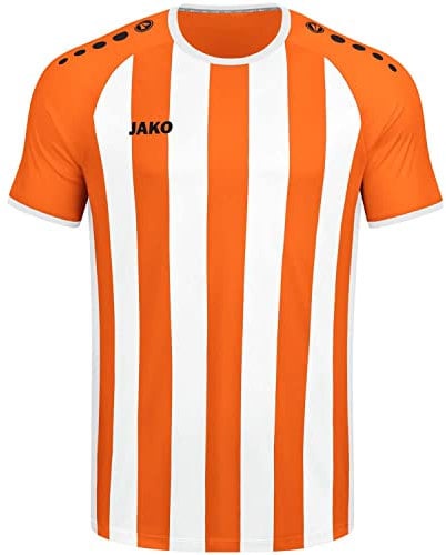 JAKO Kinder Trikot Inter (Kurzarm), Neonorange/Weiß, 128