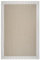 STORESDECO Alfombra vinilica de Tejido Trenzado Premium de Alta Gama Lavable Antideslizante Alfombras vinilicas Resistentes para Salon Cocina habitacion baño Pasillo Color Topo Blanco 120x180 cm