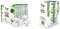 The Cheeky Panda Bamboo Toilet Rolls Bulk Buy – 45 Rolls (5 Packs of 9) | 3 Ply Toilet Paper | Plastic & Bamboo Facial Tissues | 12 Cube Tissue Boxes