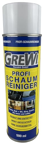 Grewi Profi-Schaumreiniger, 500ml - Reinigt, entfettet und schützt ohne Scheuermittel