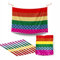 Bandera Orgullo 100 x 70 cm. Mantón LGTBI. Bandera gay, lesbiana. Pulseras orgullo y bolsa orgulloBalconeras día del Orgullo gay | E&B PORRAS