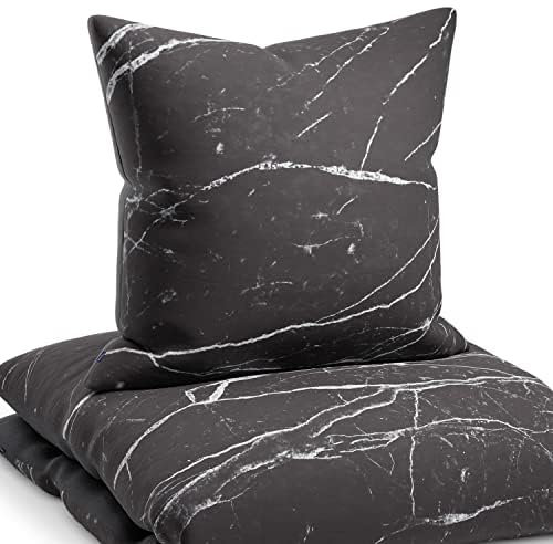 sleepwise Soft Wonder Bettwäsche-Set für Einzelbett, aus Mikrofaser, Öko-TEX, Bettbezug und Kissenbezug, maschinenwaschbar, atmungsaktiv, antistatisch, hypoallergen, 135 x 200 cm