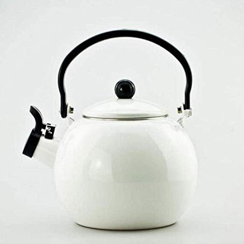 ANIFM Stovetop Kettles 1 4L Enamel Kettle Dinerware Teapot Kitchen Tools Whistling Kettle Samovar Electric Kettle,Large Capacity Teapot Comfortable anniversary