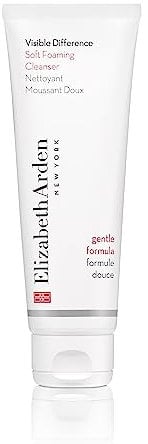 Elizabeth Arden Visible Difference Soft Foaming Cleanser, Gesichtsreinigungsschaum mit Algenextrakt und Glycerin, reinigt und entfernt Make-up, 125 ml