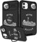 Pegmode (2in1 for iPhone 11 Case Skull Skeleton Women Girls Cute Goth Phone Cases Fun Scary Unique Design with Slide Camera Cover+Ring Holder Cool Gothic Fashion for Apple iPhone 11 Cover 6.1 inch