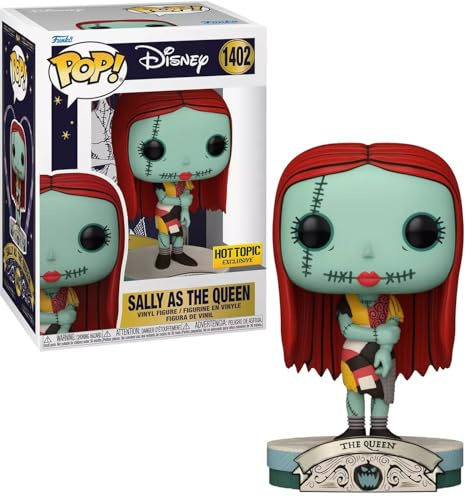 Funko The Nightmare Before Christmas Sally as The Queen Vinyl Figur 1402 Unisex Pop! Multicolor