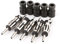 Puco Autoradio-Antennenmast-Adapter, Stecker für Stereo-Autoradios, 5 Stück