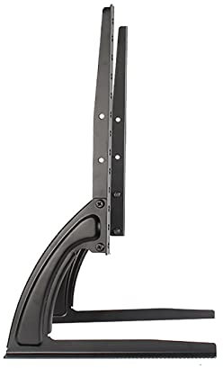 Support TV Support TV de Table, 3 Bases TV réglables en Hauteur, s'adapte à la Plupart des téléviseurs à écran Plat LCD LED de 14 à 37 Pouces, Peut Supporter jusqu'à 55 lb/25, VESA Maximum 800 x 300