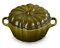 Le Creuset Stoneware Pumpkin Mini Cocotte, 12 oz., Olive
