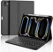 Occtingkind, Tastiera per iPad Pro 11 M4, Custodia con tastiera per iPad Pro 11 5. generazione 2024, Cover con Magnetica Staccabile Bluetooth Keyboard, Italiano Layout, USB C, Nero