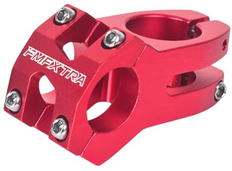 ARVALOLET kurzer Lenkervorbau 25,4 mm, Aluminiumlegierung, MTB-Vorbau für, Rennrad und Mountainbike