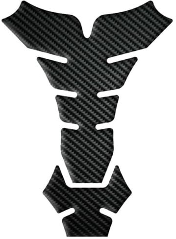 DFFMQSJ 3D-Tankschutz aus Kohlefaser für Motorrad, Tankpads, Schutzaufkleber, Motorrad-Tankaufkleber, Aufkleber, Kompatibel mit BMW S1000RR, S1000XR, S1000R, Schutz vor Kratzern(Carbon Fiber A)