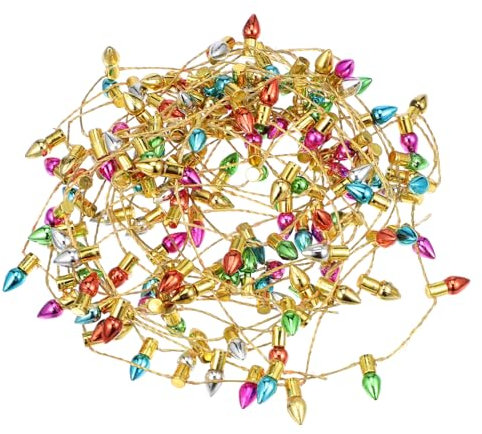 BUGUUYO Miniature Fairy Lights 4m Dolls House Christmas Lights Strings Model for Micro Landscape Decoration
