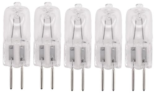 UGEFKMQ Ampoule Halogene G6.35 220V 35W 50W 70W 100W Gy6.35 Ampoule À Capsule À Double Broche Blanc Chaud 5Pc 35 W