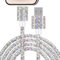 Coolden for iPhone Charger Cable 1.2M Fast Charge Bling Sparkling Diamond iPad Charger Cable for Women Girls iPhone Charging Cable for iPhone 14 13 12 11 Pro Max XS XR X 8 7 6 Plus, iPad and iPod