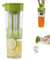 Pichet d'infuseur à eau 1, 1 L / 38 once BPA Fruit de la chaleur sans BPA Infuseur Picheau d'eau Plastique Thé glacé pour le réfrigérateur pour le jus, boissons