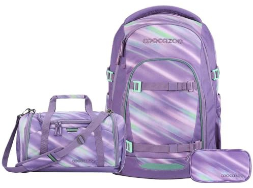 Coocazoo Mate Schulrucksack Set 3tlg. inkl Sporttasche (Arctic Lights)