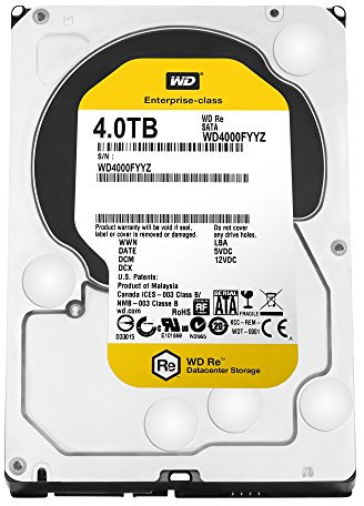 Western Digital RE 4TB 4000GB Serial ATA III internal hard drive - Refurbished