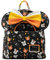 Loungefly Disney Mickey und Minnie Gruselige Mäuse Erwachsene Damen Doppelriemen Schultertasche Geldbörse mit Ohren Stirnband, Mehrfarbig/Meereswellen (Ocean Tides), Einheitsgröße, modisch