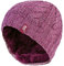 HEAT HOLDERS - Damen Mütze mit Fleecefutter für Winter und Herbst | Strick Beanie mit Warm Fleece (Einheitsgröße, Rose)