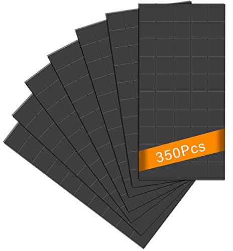 TMBMLPP 350PZ Piastrine Magnetiche Autoadesive 1*1cm Calamite Frigo Piccole per Foto Calamite Magneti Adesivi Sottili Forti Calamite Quadrate Autoadesive Magneti Adesivi per Foto, Cartelli, Cartoline