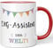 JUNIWORDS Tasse, Bester EKG-Assistent der Welt, Rot (5696602)