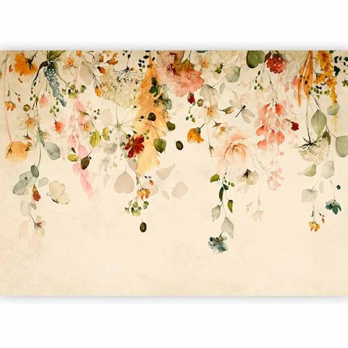 murando PREMIUM Papier peint Fleurs 400x280 cm Décoration Murale XXL Poster Tableaux Muraux Tapisserie Photo Trompe l'oeil Feuilles Feuillage Natur comme peint b-A-10087-a-a
