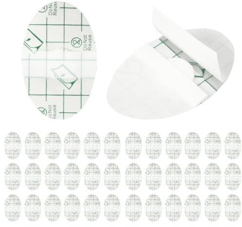 60 Pcs Baby Waterproof Ear Stickers Clear Disposable Ear Covers with Ear Plugs, Baby Ear Protection for Bath, Ear Shower Caps for Shower Surfing Snorkeling and Other Water Sports(White)