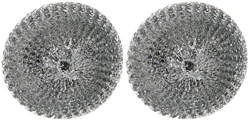 Heavy Duty Galvanized Scourers 40g - Pack of 20 - Commercial Quality Wire Metal Scourers