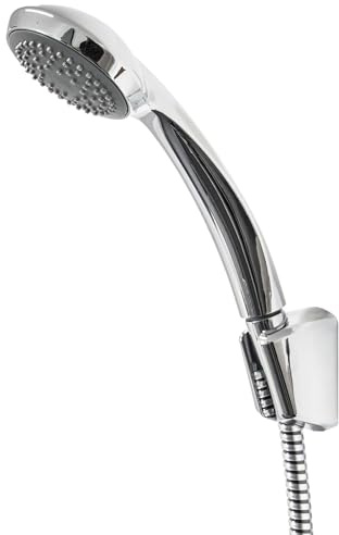 tecuro Wannenset Komfort-70 - mit Handbrause 1-strahlig, Brauseschlauch 125 cm, Wandhalter
