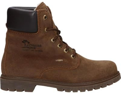 Panama Jack Herren Combat Boots Amur GTX, Männer Stiefeletten,Schnürsenkel,schnürstiefel,Boots,Stiefel,Bootee,Booties,Braun,45 EU / 11 UK