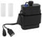 2X 18650 26650 8.4V Rechargeable Battery For Case Pack Waterproof House Cover Battery Case Holder Box Bracket Stand Shelf Storage Container Pack Cover Organizer Bag Pouch Charger Clip Slot Rack Box