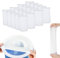 Skimmer Socken,Pool Skimmersocke,Filter Zubehör Sieb,Netz für Schwimmbad,Skimmerkorb Socks Filterkorb,Filtersocken Feinfilterung Feinmaschiger,Swimming Vorfilter Socke, Pool-netz Filternetz (10, Weiß)